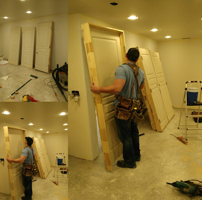 Finish carpentry and installation work